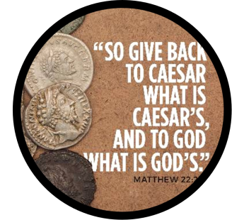 GOD BLESS AMERICA: “Rendering unto Caesar” in a Democratic